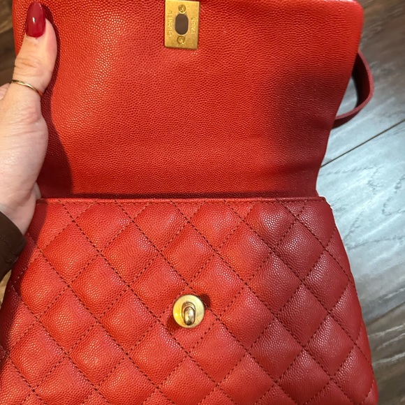 Chanel small coco red - Picture 4 of 4